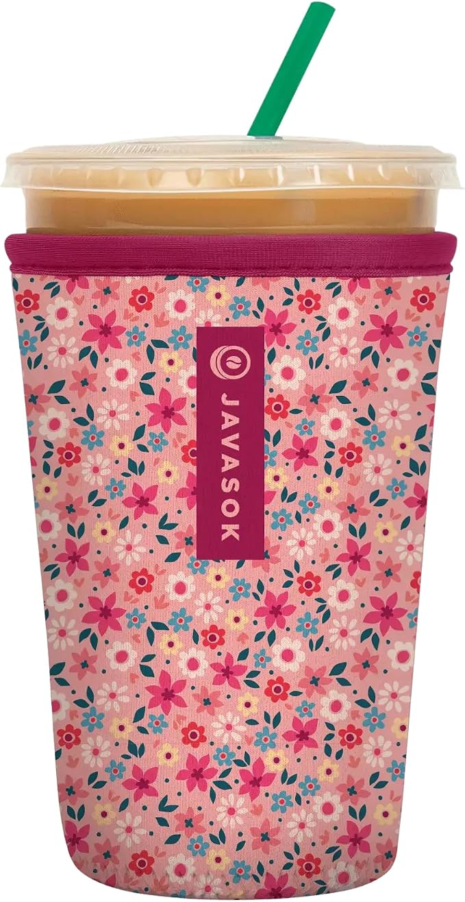Sok It JavaSok Iced Coffee & Cold Soda Insulated Neoprene Cup Sleeve by SokIt