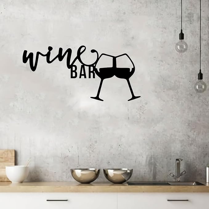 Wine Metal Sign, Wine Led Light Wall Decor, Wine Bar Sign, Wine Bar Decor - Image 4