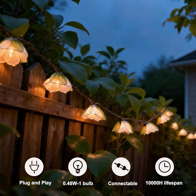 TWINKVILLA Decorative String Lights Plug in - Image 3