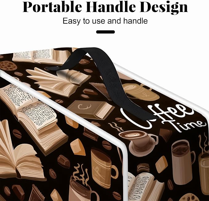 BVBOX Coffee Maker Cover, Durable Dustproof Lightweight Polyester Cotton Blend - Image 5
