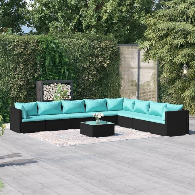 9-Piece Outdoor Garden Lounge Set - Image 2