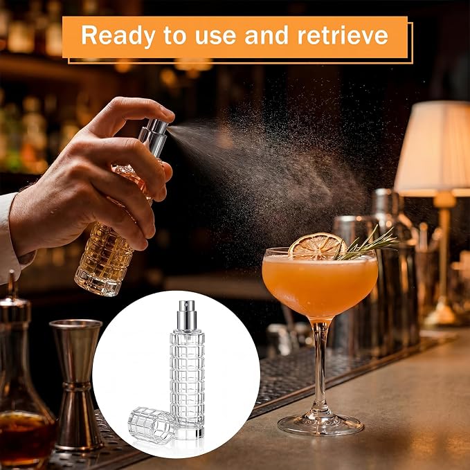 6 Pack Cocktail Atomizer Spray Bottles Bar Sets 1oz / 30ml - Image 4