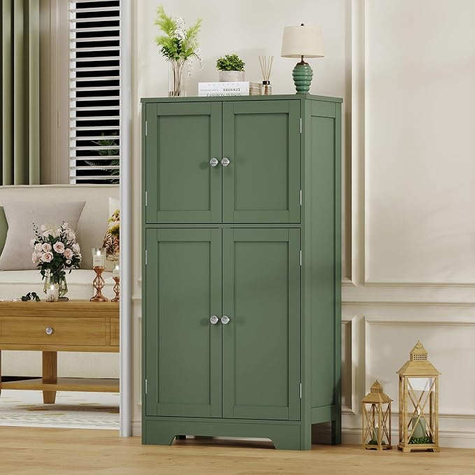 TEENFON Bathroom Storage Cabinet, Bathroom Cabinet - Image 5