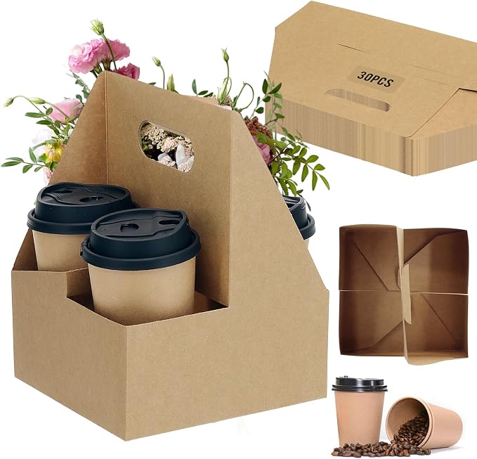 4 Cup Drink Coffee Carrier by ZatozkarSuppliers