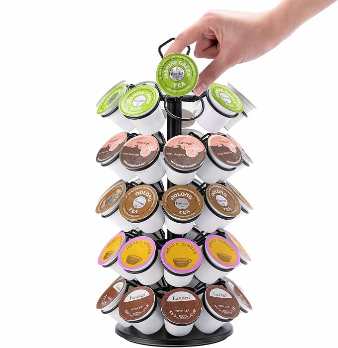 K-Cup Storage Coffee Capsules Pod Holder Carousel Capsule Display Storage - Image 5