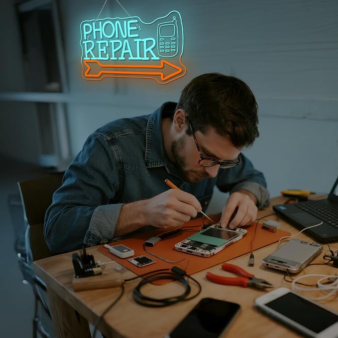 Looklight Phone Repair Neon Sign Arrow Neon Lights - Image 4