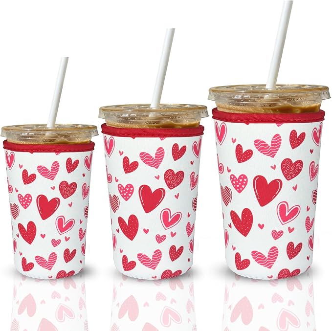 Reusable Iced Coffee Insulator Sleeve by XccMe
