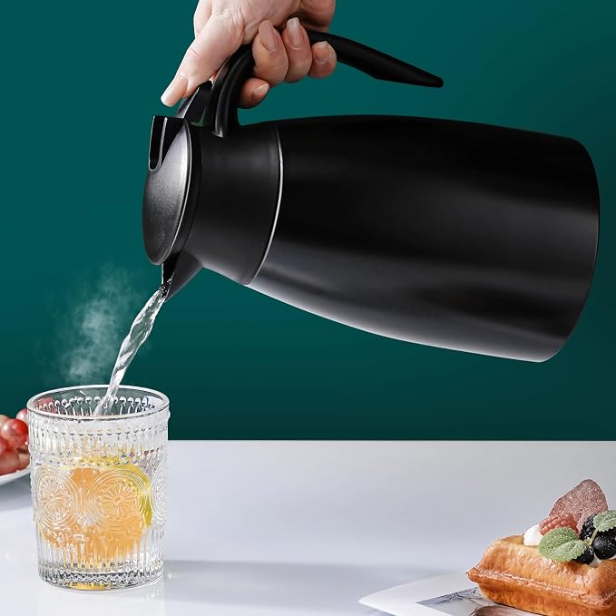 PARACITY Coffee Carafes for Keeping Hot, 18/8 Carafe for Hot Liquids, Double - Image 4