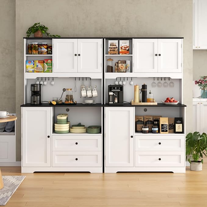 68"Tall Kitchen Pantry Storage Cabinet - Image 8