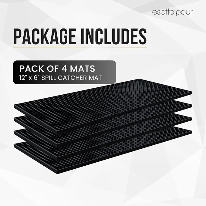 Essato 6x12 Inch Bar Mats for Countertop - Image 2