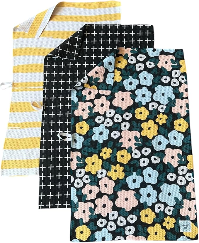 || 3 Pack|| Double Sided || Not Your Ordinary Dish Towels || Waffle Weave by DesertAqua
