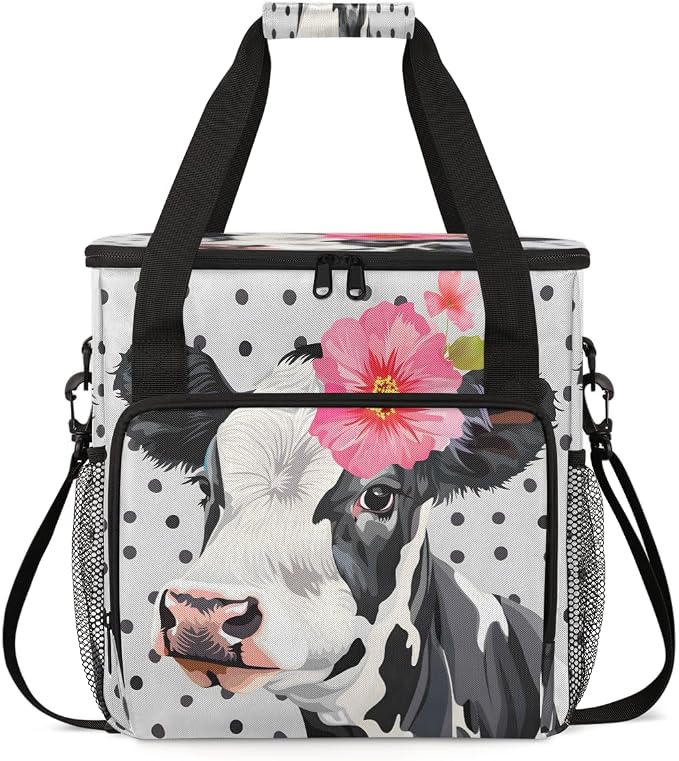 Cute Cow Coffee Machine Bag Compatible by BICUUZHI