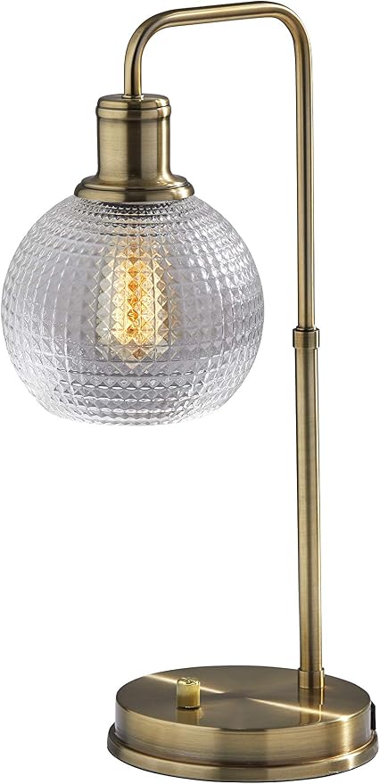 Adesso Home SL3711-21 Transitional Table Lamp from Barnett Collection in Brass by Adesso