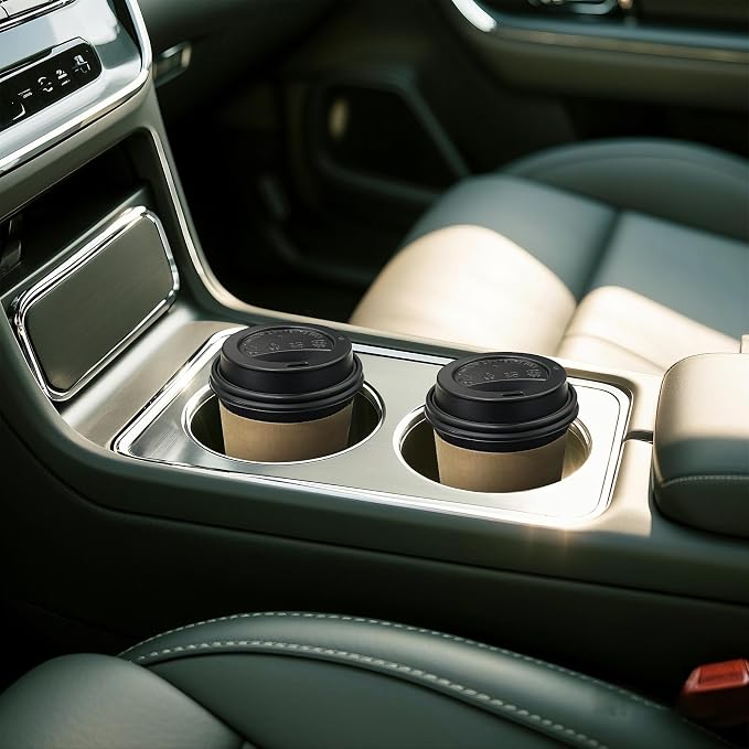 Ginkgo 8 oz Disposable Paper Coffee Cups - Image 5