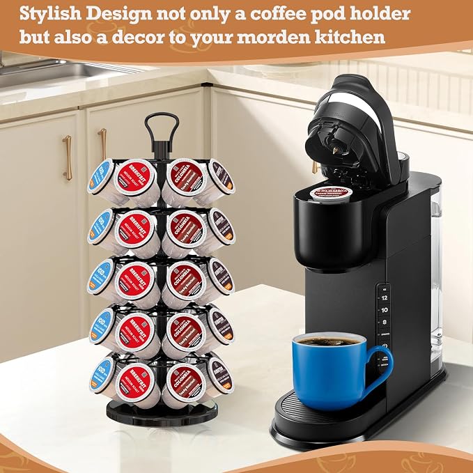 BLACKSMITH FAMILY 40 Pods Capacity Very Easy Assembly K Cup Holders, K Cup - Image 8