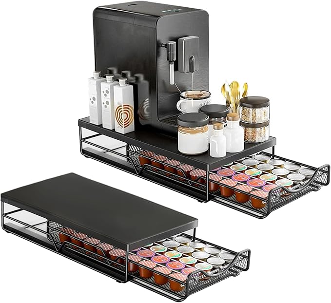 2 Pack Coffee Pod Drawer Compatible by Toenhancethequalityoflife