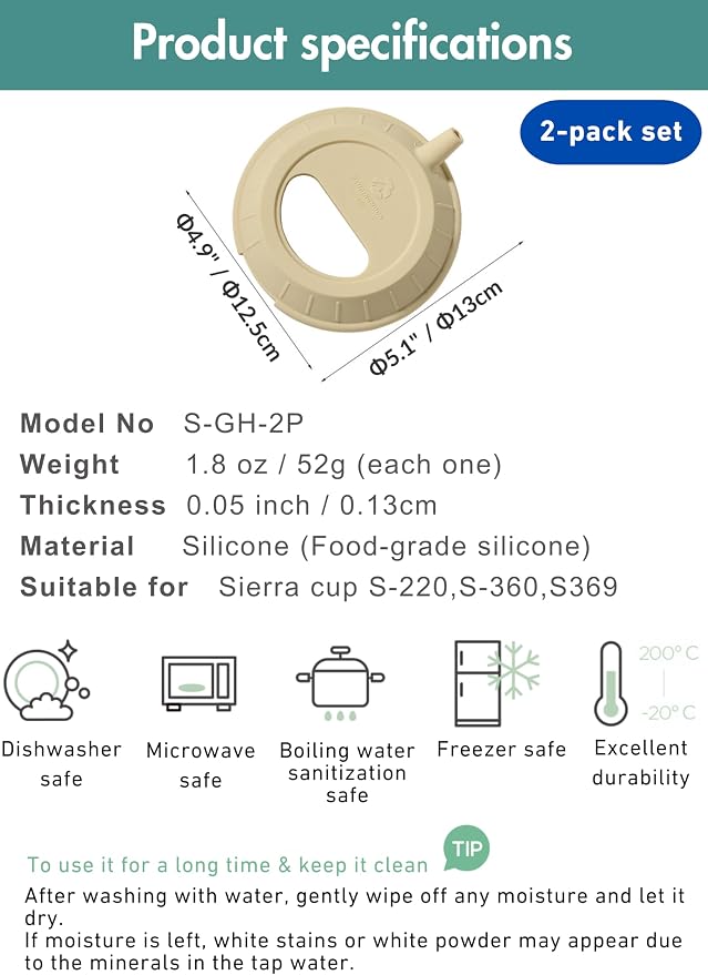 CAMPINGMOON Silicone Sierra Cup Lid - Image 6