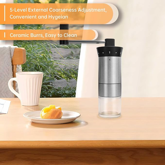 SuperCook Pour Over Coffee Kit, Coffee Maker Set, All in One Hand Drip Coffee - Image 3