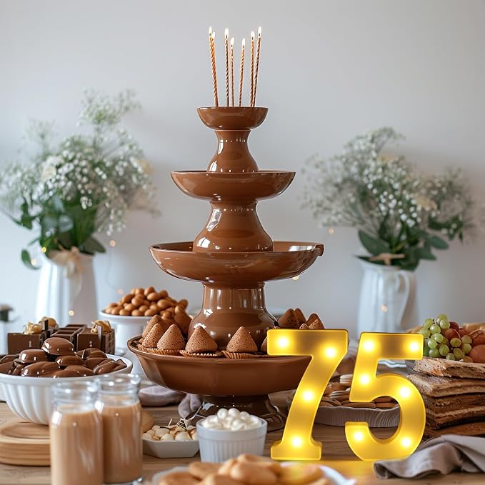 75th Birthday Decorations for Women Men, 75 Birthday Decorations for - Image 4