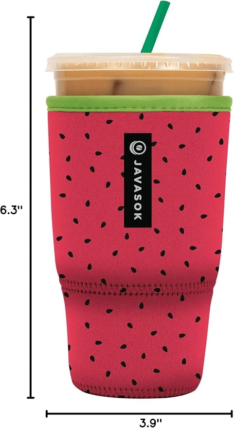 Sok It JavaSok Iced Coffee & Cold Soda Insulated Neoprene Cup Sleeve - Image 7