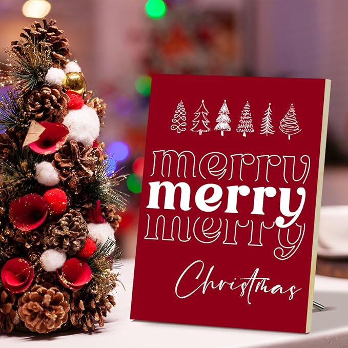 Merry Christmas Signs for Wall Decorations - Image 4