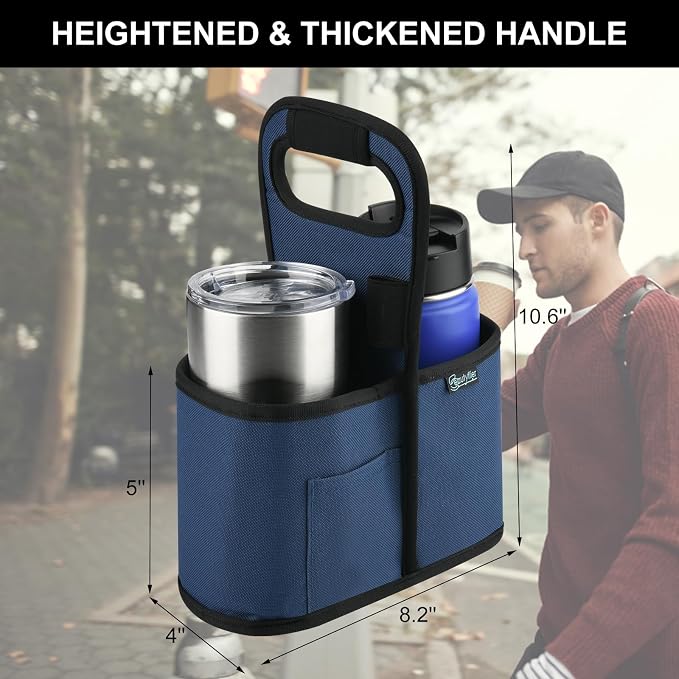 Beautyflier Drink Carrier with Handle - Image 2