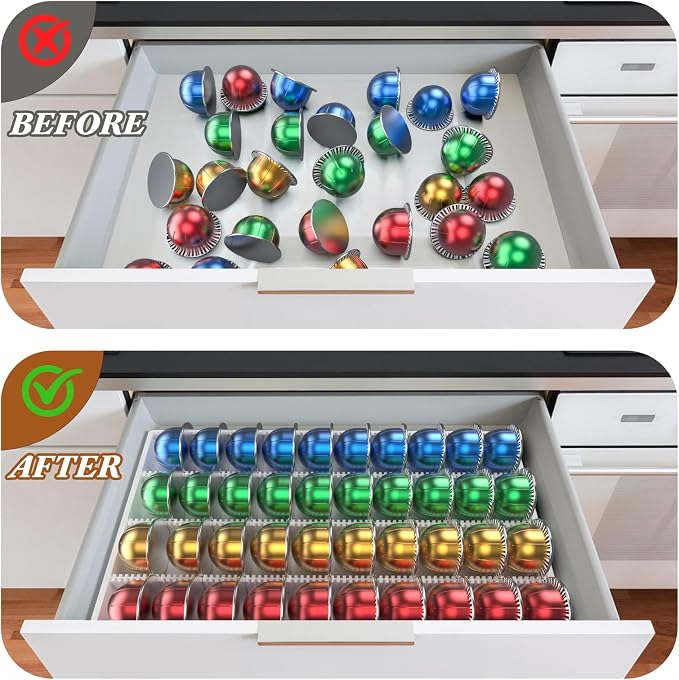 Coffee Pod Storage Holder Drawer Insert - Image 5