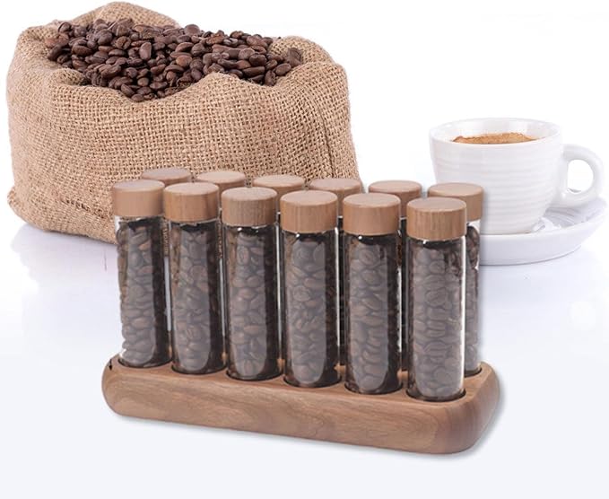 Single Bean Storage Tubes Container Sturdy Espresso Bean Cellars - Image 3