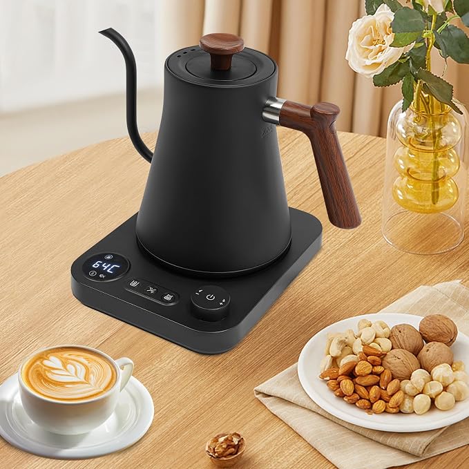 0.24 Gal Variable Temp Pour-Over Set, 1200W Quick Heat Precision Spout - Image 6