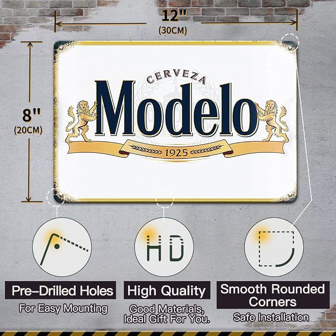 Bar Signs, Beer Signs for Man Cave, Beer Signs Garage Decor Bar Decorations - Image 2