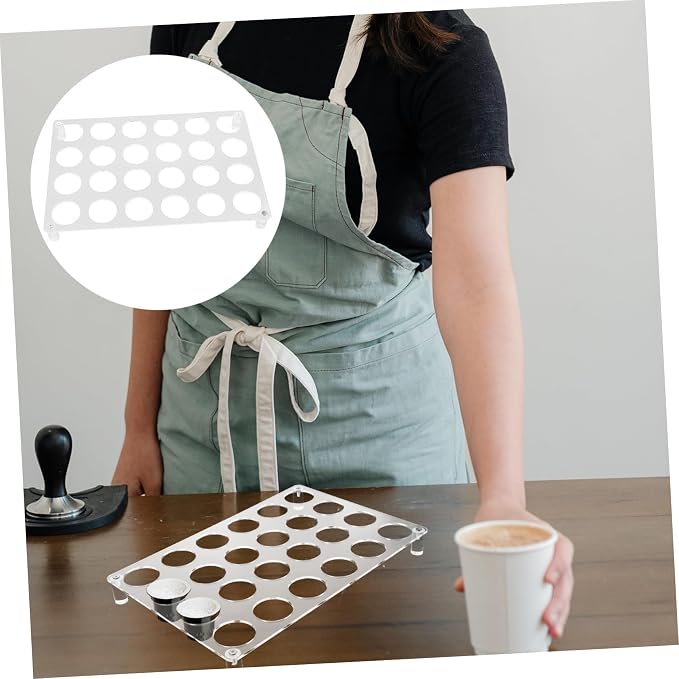 Coffee Storage Rack Transparent Organizer - Image 7