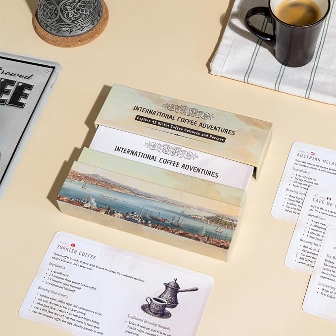 World Coffee Recipe Cards – Explore Authentic Global Coffee Cultures - Image 4