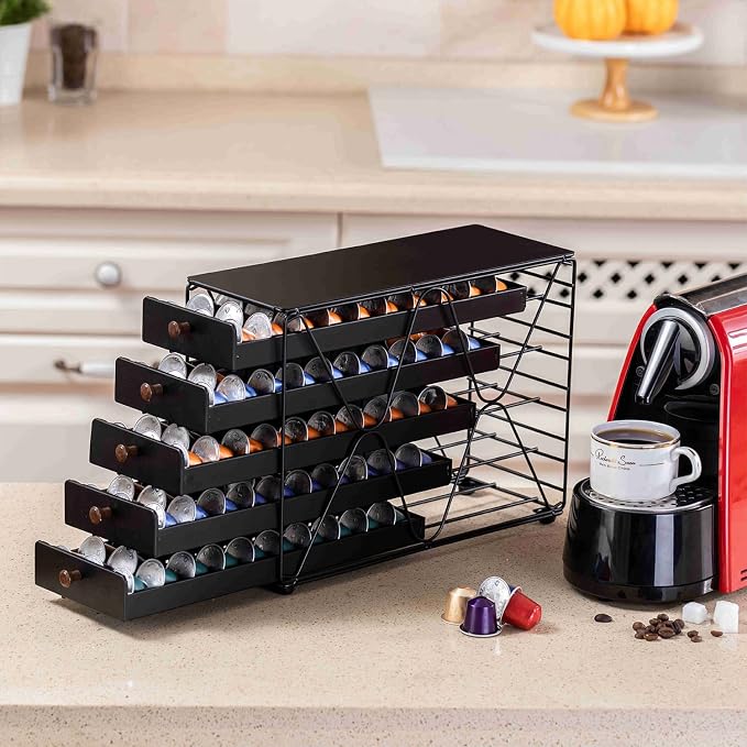 ZCDCP Coffee Pod Holder Drawer Storage, Compatible - Image 6