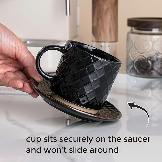 GBhome 6OZ Stackable Coffee Mugs - Image 3