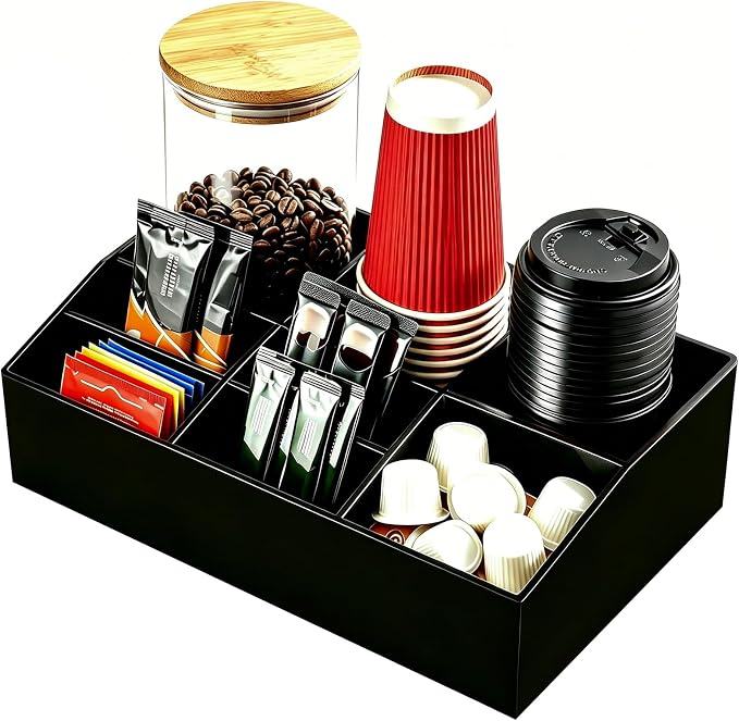 Coffee Station Organizer for Countertop - Image 3