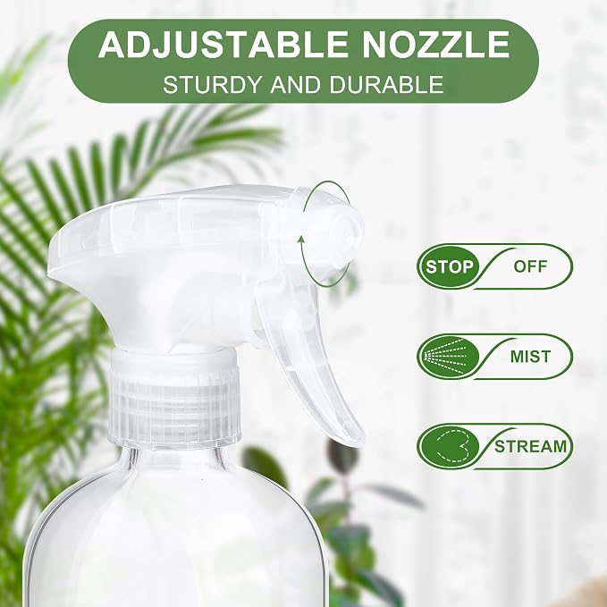 3Pcs empty glass spray bottle - Image 4