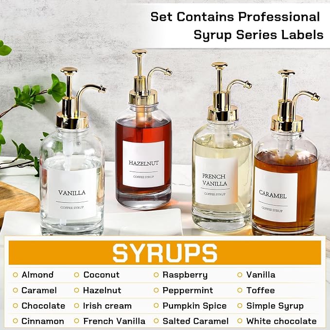 Coffee Bar Accessories, Coffee Syrup Dispenser - Image 2