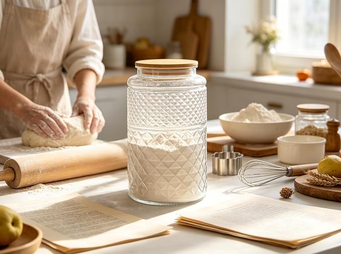 1 Gallon Large Airtight Glass Storage Jars - Image 5