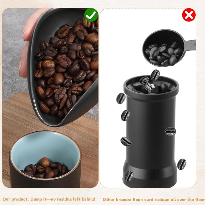 Ceramic Coffee Bean Dosing Cup, Coffee Dosing Tray, Tea Storage Tray, Single - Image 7