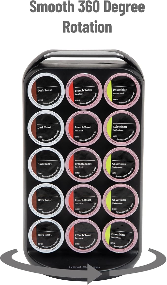 Mind Reader Single Serve Coffee Pod Storage, 30 Pod Capacity, Countertop - Image 4