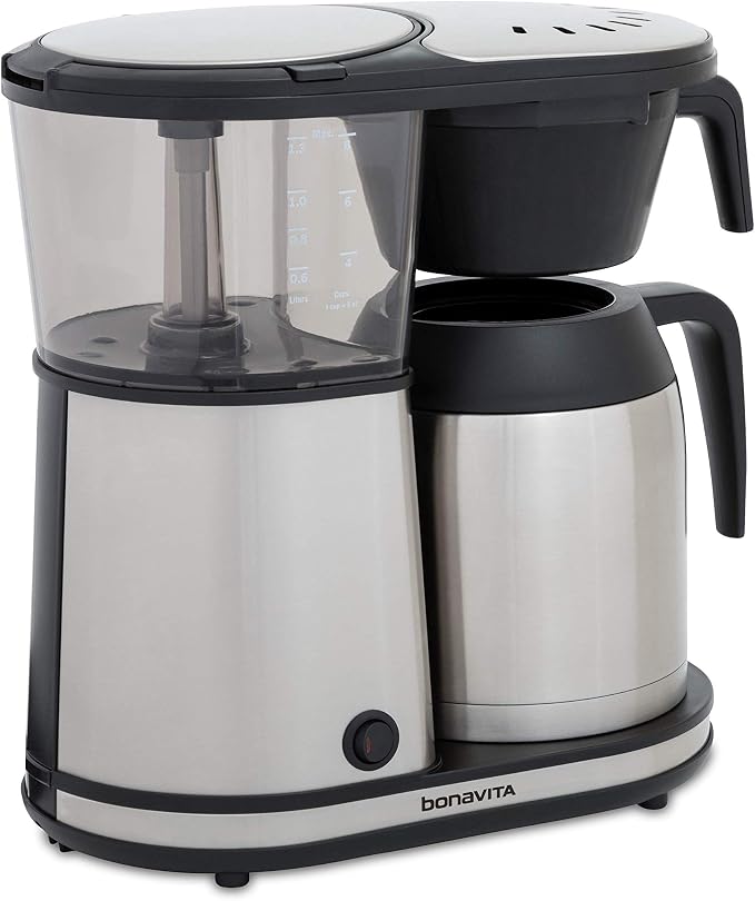 Bonavita 8 Cup Drip Coffee Maker Machine, One-Touch Pour Over, Auto Pause - Image 4