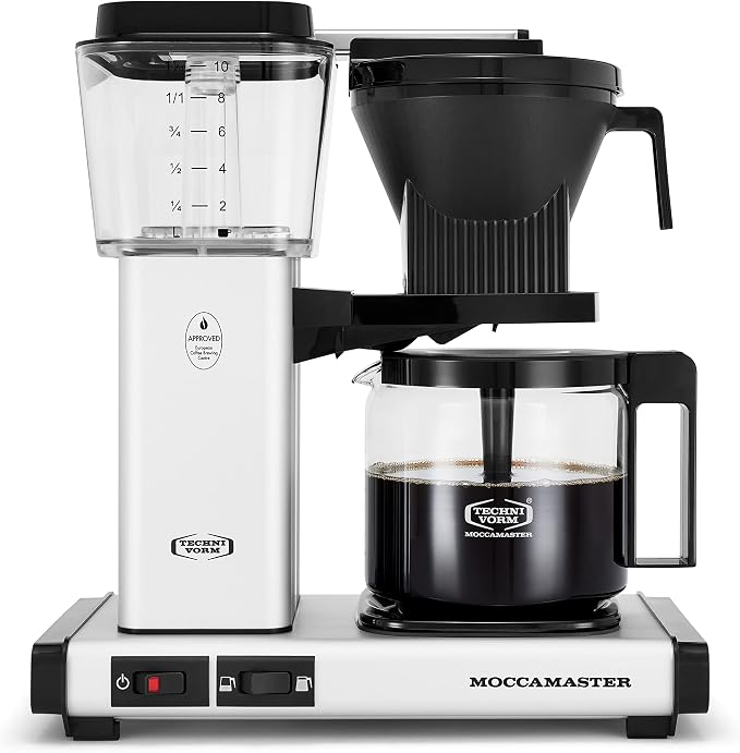 Technivorm Moccamaster 53930 KBGV 10-Cup Coffee Maker Matte Silver, 40 oz by Unknown