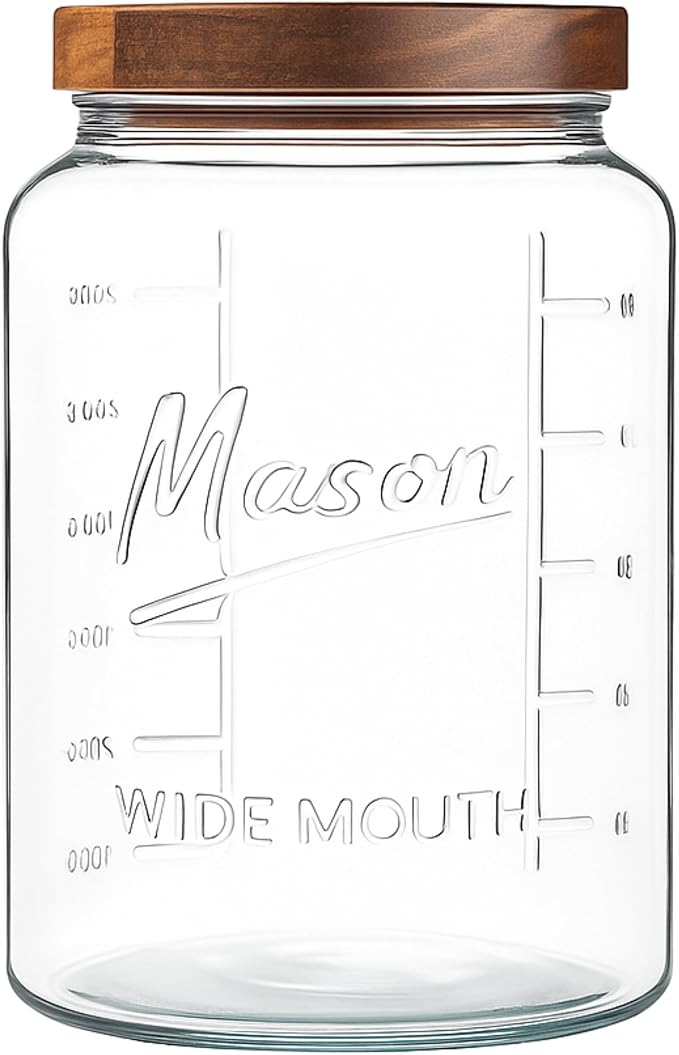 kitchentoolz Extra Large Mason Jar by KITCHENTOOLZ