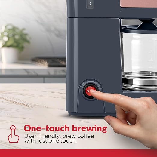 Holstein Housewares 5 Cup Coffee Maker – Compact Drip Coffee Machine - Image 4