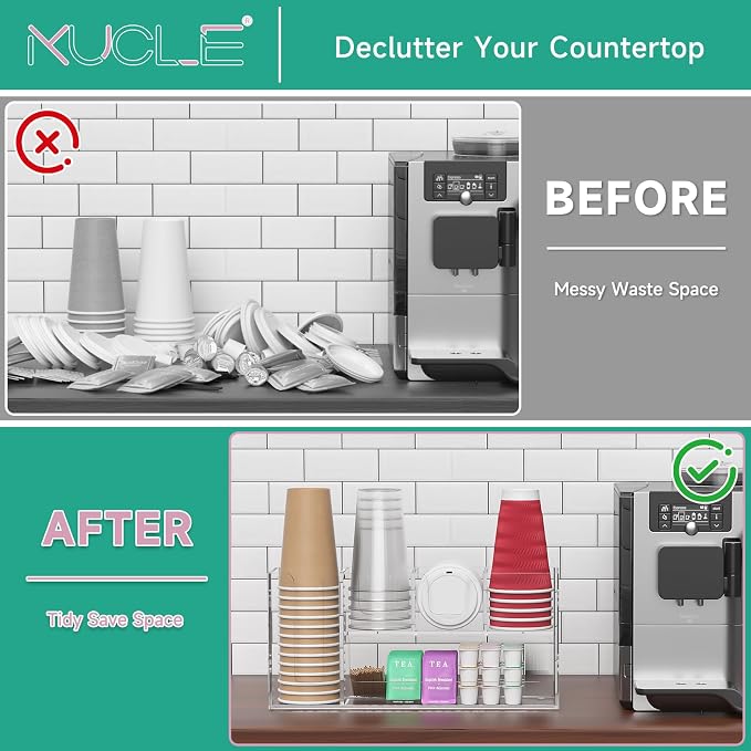 2-Tier Coffee Station Organizer - Image 9