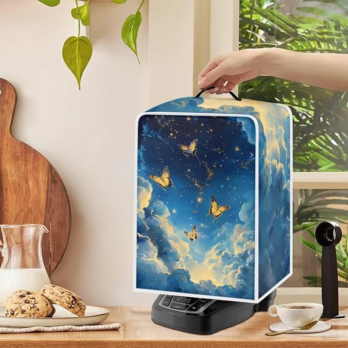 Sky Butterfly Coffee Machine Covers - Image 4