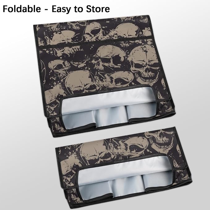 Skull Kitchen Aid Mixer Cover Compatible Stand Mixer Dust Cover | Grey Gothic - Image 8