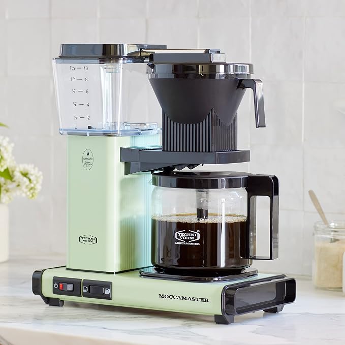 Moccamaster 53925 KBGV Select 10-Cup Coffee Maker, Pistachio Green, 40 ounce - Image 9