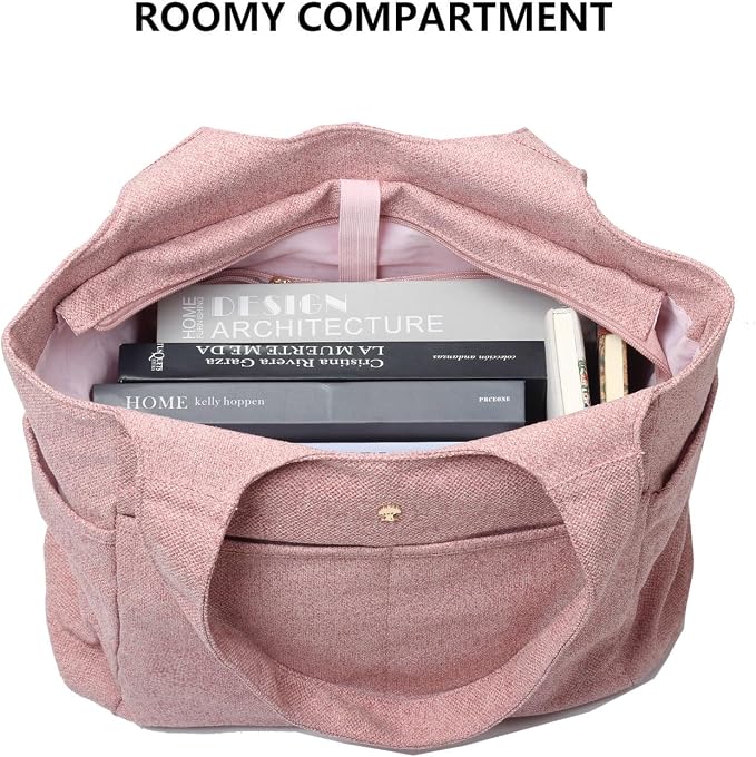 ESVAN Yoga Tote Bag Mat bag Women Shoulder Bags Carryall Tote - Image 4