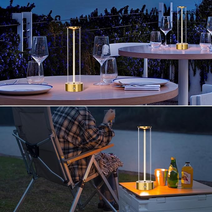 Cordless Portable LED Table Lamp， Rechargeable Battery Operated Desk Lamp - Image 7